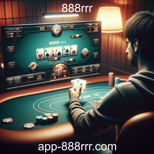 A Emoção do Poker Online no 888rrr